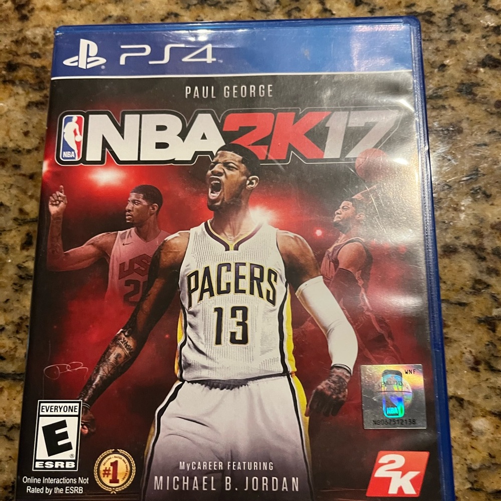 NBA 17 PS4 Game - Blue Case